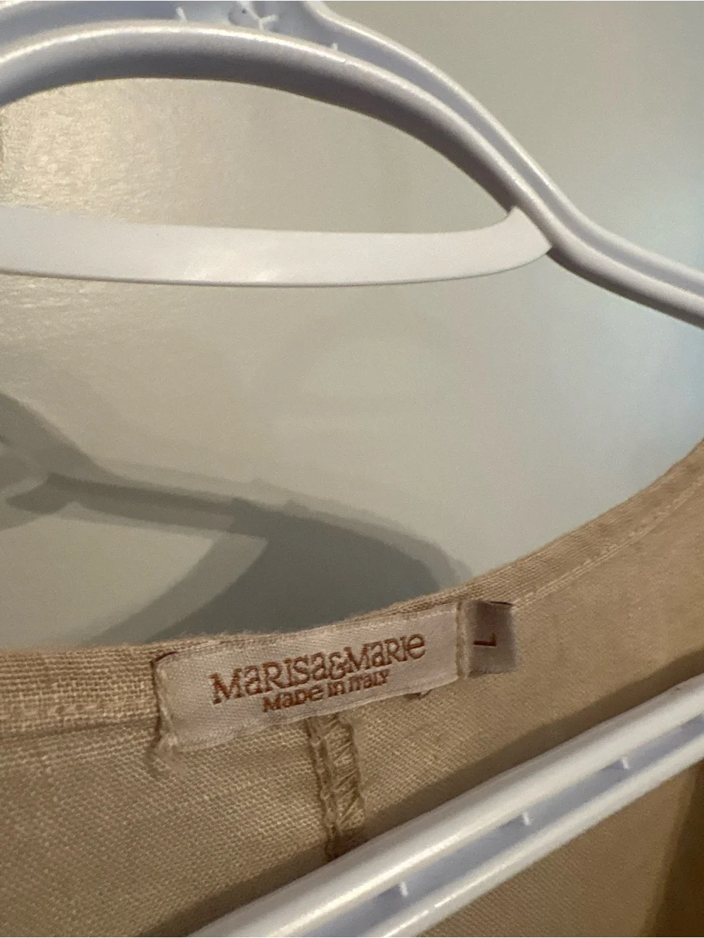 Marisa&Marie Linen dress 100% Italian Linen size large - Picture 14 of 14